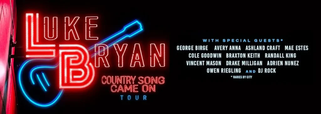 Luke Bryan at Coca-Cola Amphitheater at the BJCC