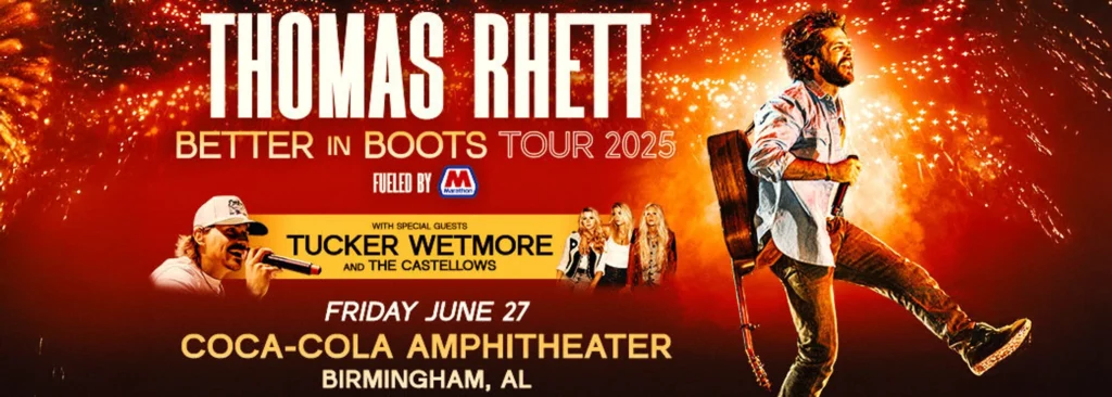 Thomas Rhett at Coca-Cola Amphitheater at the BJCC